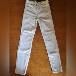 GAP Women's High Rise White Jeans | 24S